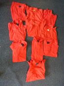 Ten Red Tops (Various Sizes)