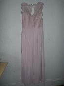 *Size: 14 Suede Rose Bridesmaid Dress