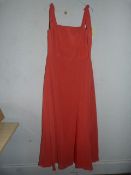 *Size: 14 Fire Cracker Bridesmaid Dress