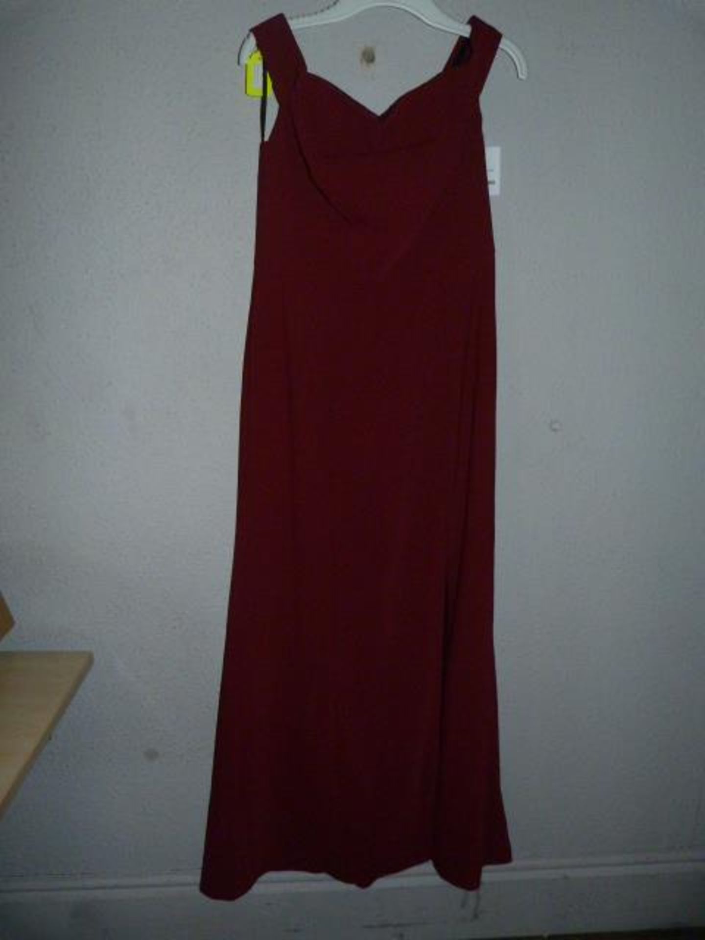 *Size: 14 Burgundy Bridesmaid Dress