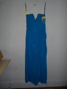 *Size: 14 Cerulean Bridesmaid Dress