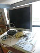 LG Computer Monitor, Keyboard, Mouse and Wireless