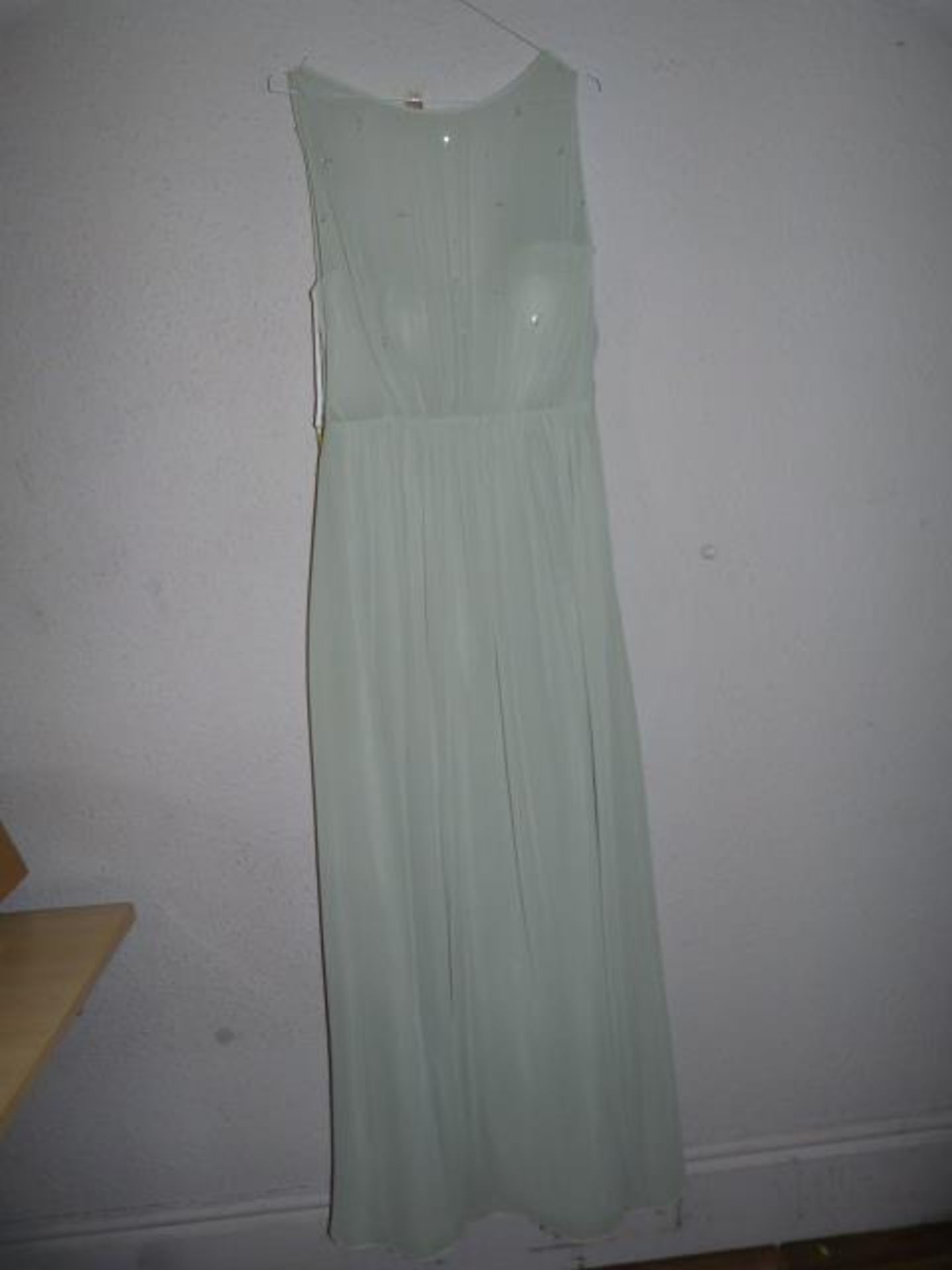 *Size: 12 Celadon Bridesmaid Dress