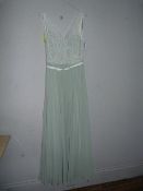 *Size: 6 Celadon Bridesmaid Dress