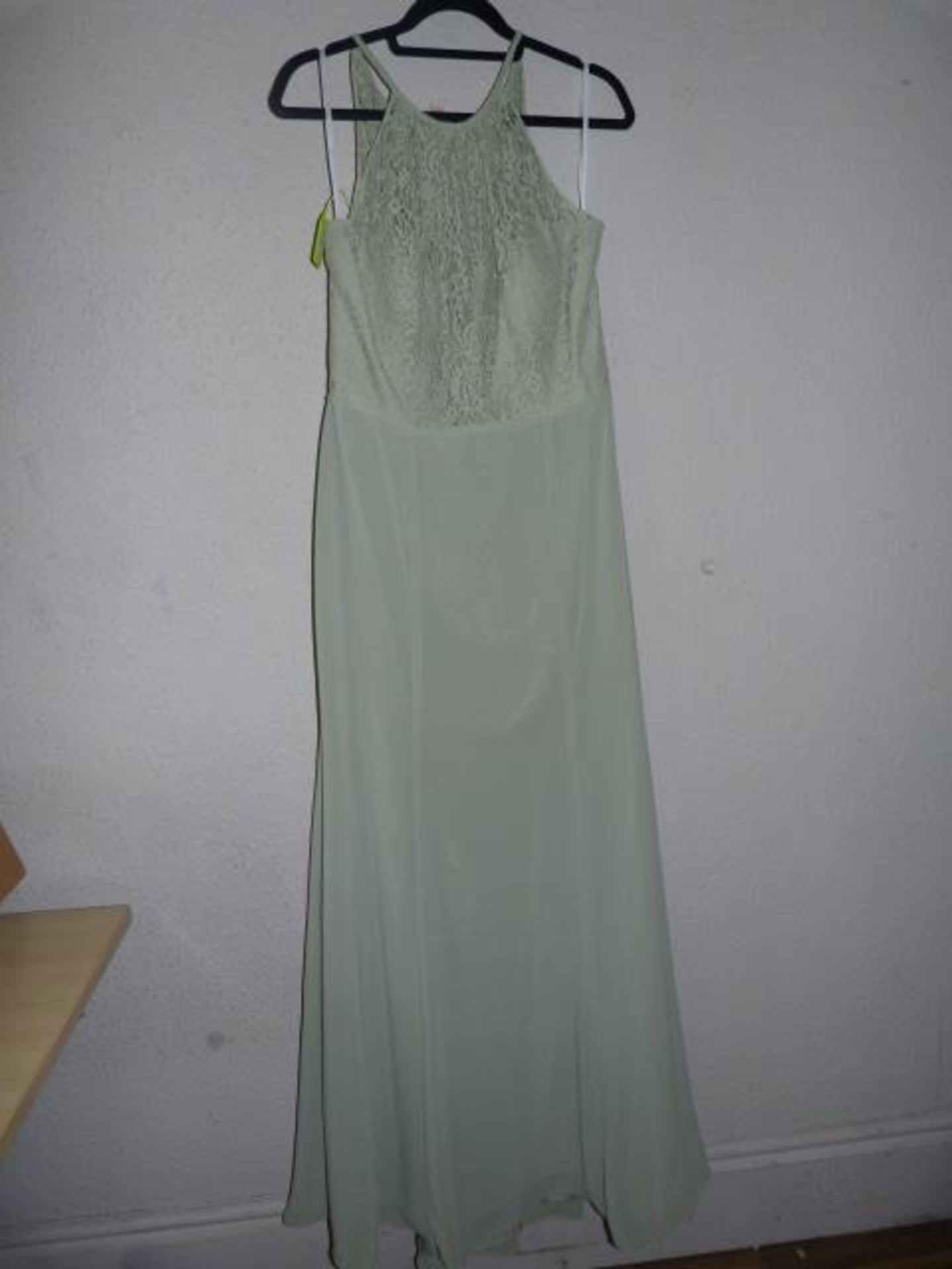 *Size: 14 Celadon Bridesmaid Dress