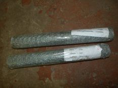 *Two Rolls of Wire Mesh Chicken Wire