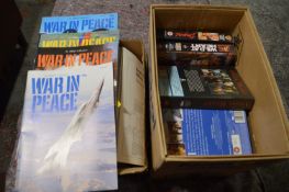 Quantity of VHS Tapes and a Collection of War & Pe