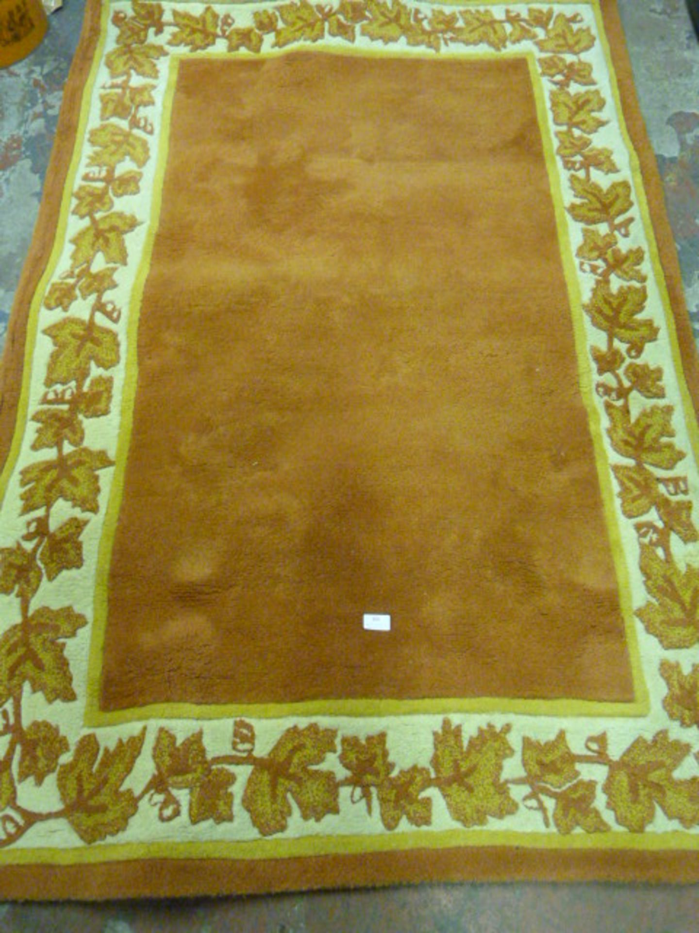 Wine Yard Woolen Rug 120x180cm