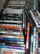 Box of DVDs