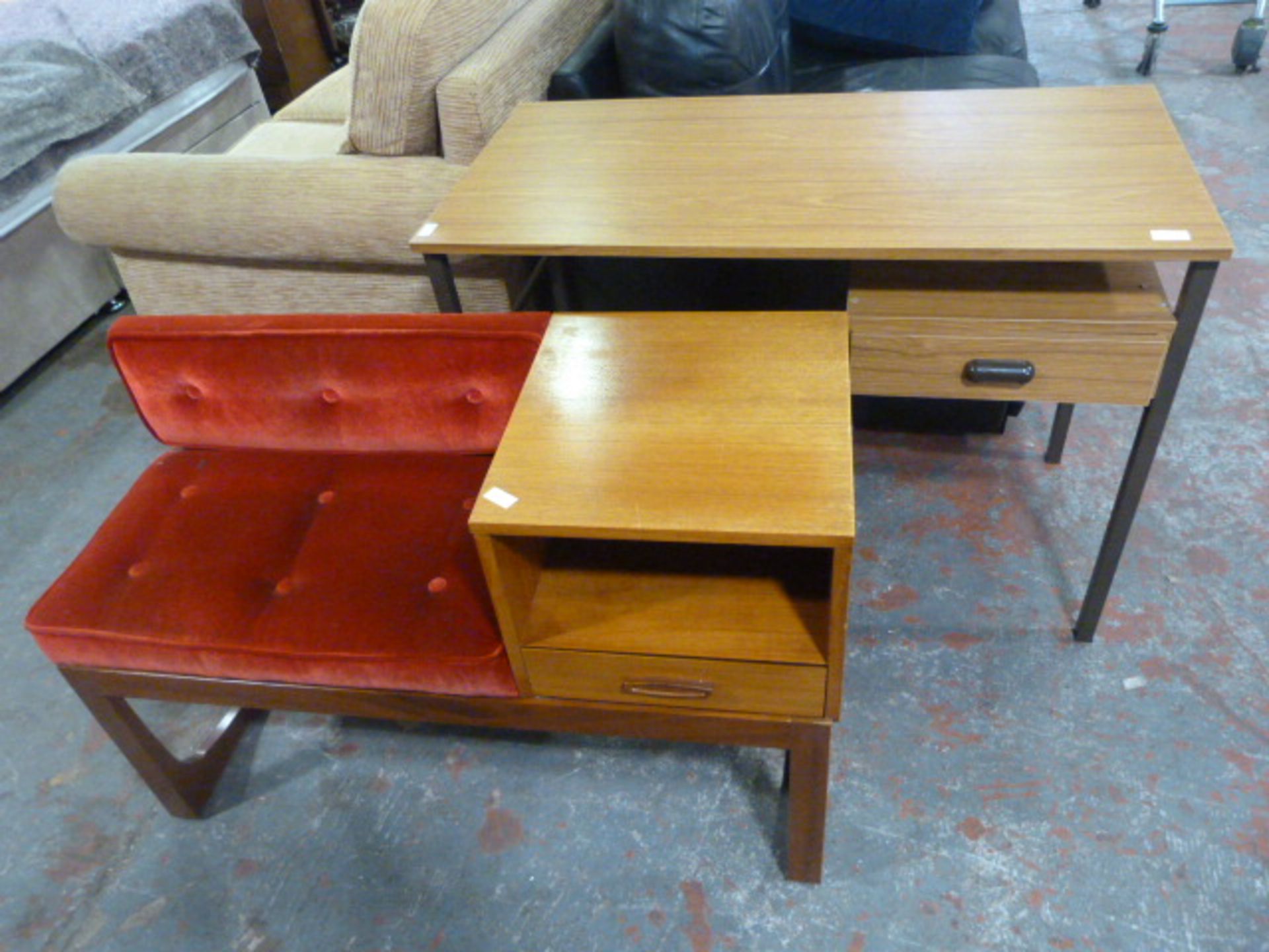 Computer Desk and a Telephone Table/Seat