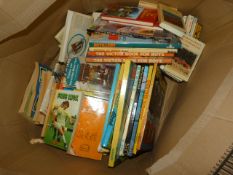 Box of Vintage Books Including Victor, Beano, Blue