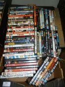 Box of DVDs