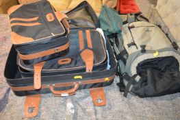 Set of Three Cases, Large Nomad Bag and Holdall