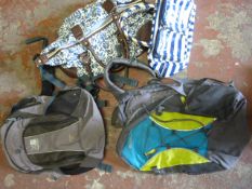 Two Backpacks, Holdall and a Bag