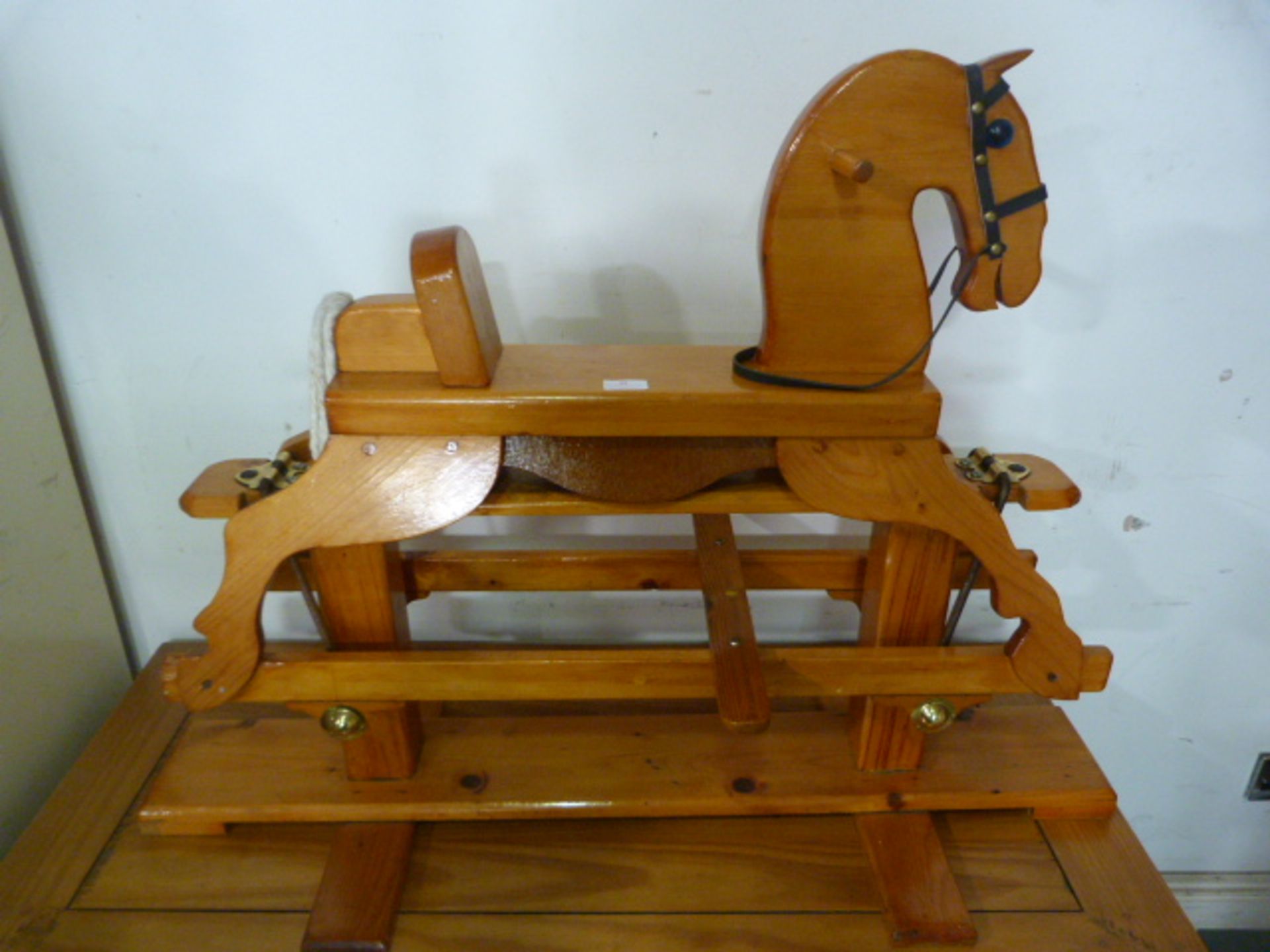 Homemade Rocking Horse