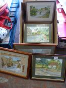 Box of Prints and Frames