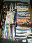 Box of DVDs