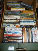 Box of DVDs