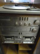 Amstrad Music System in Cabinet