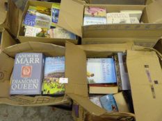 Pallet of Nine Boxes of Books