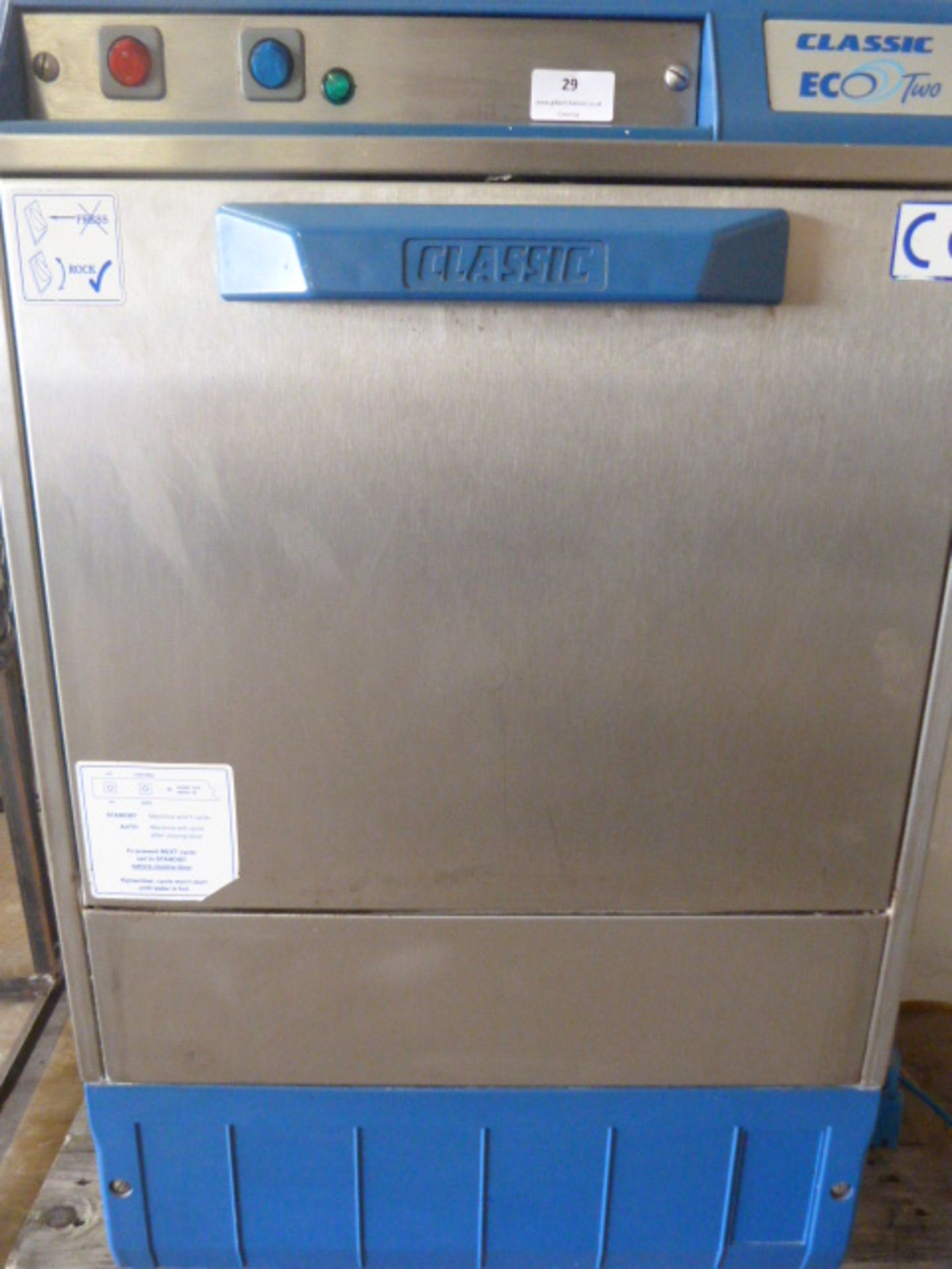 Classic Eco2 Glass Washer