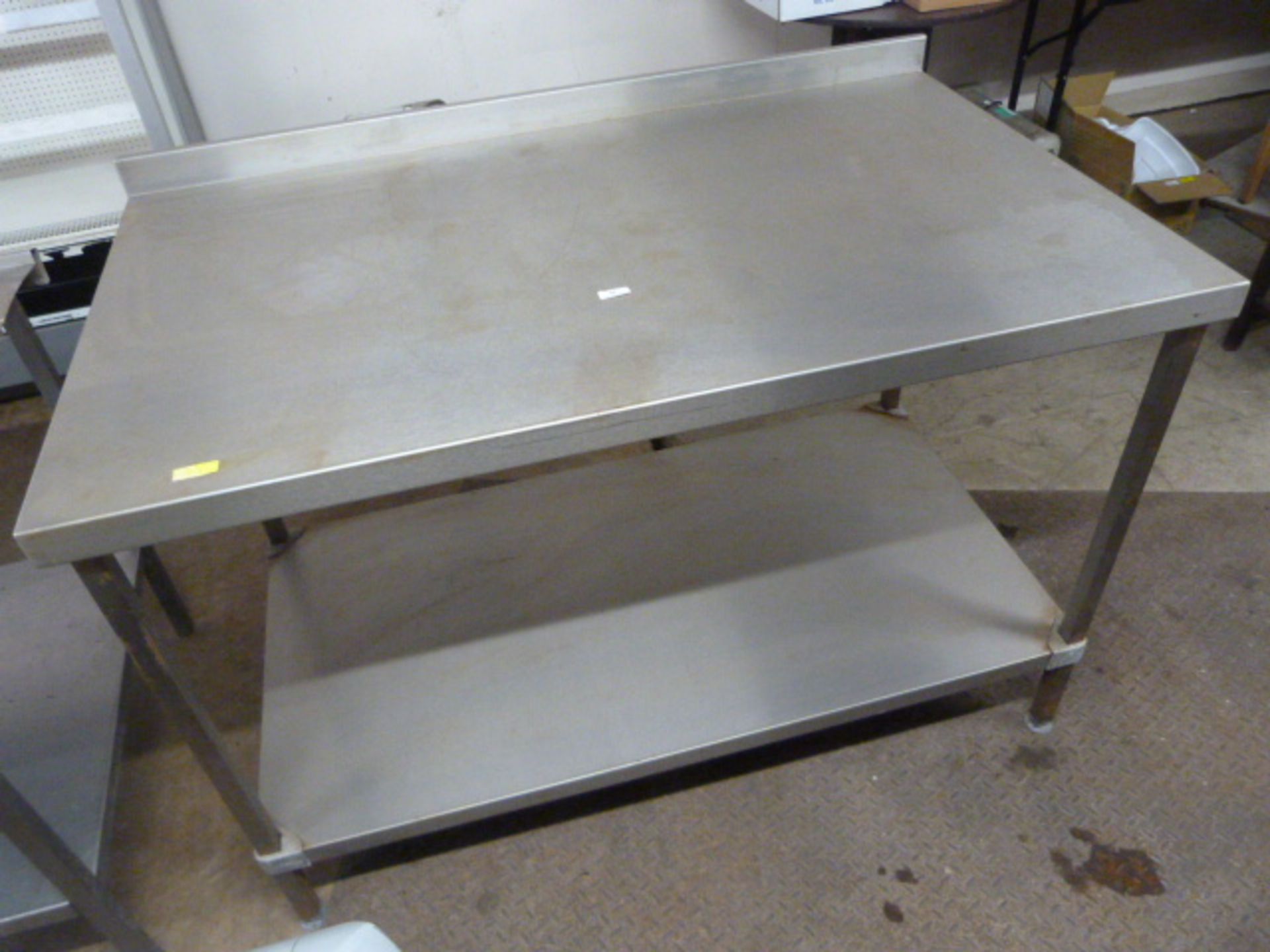 132cm Stainless Steel Table