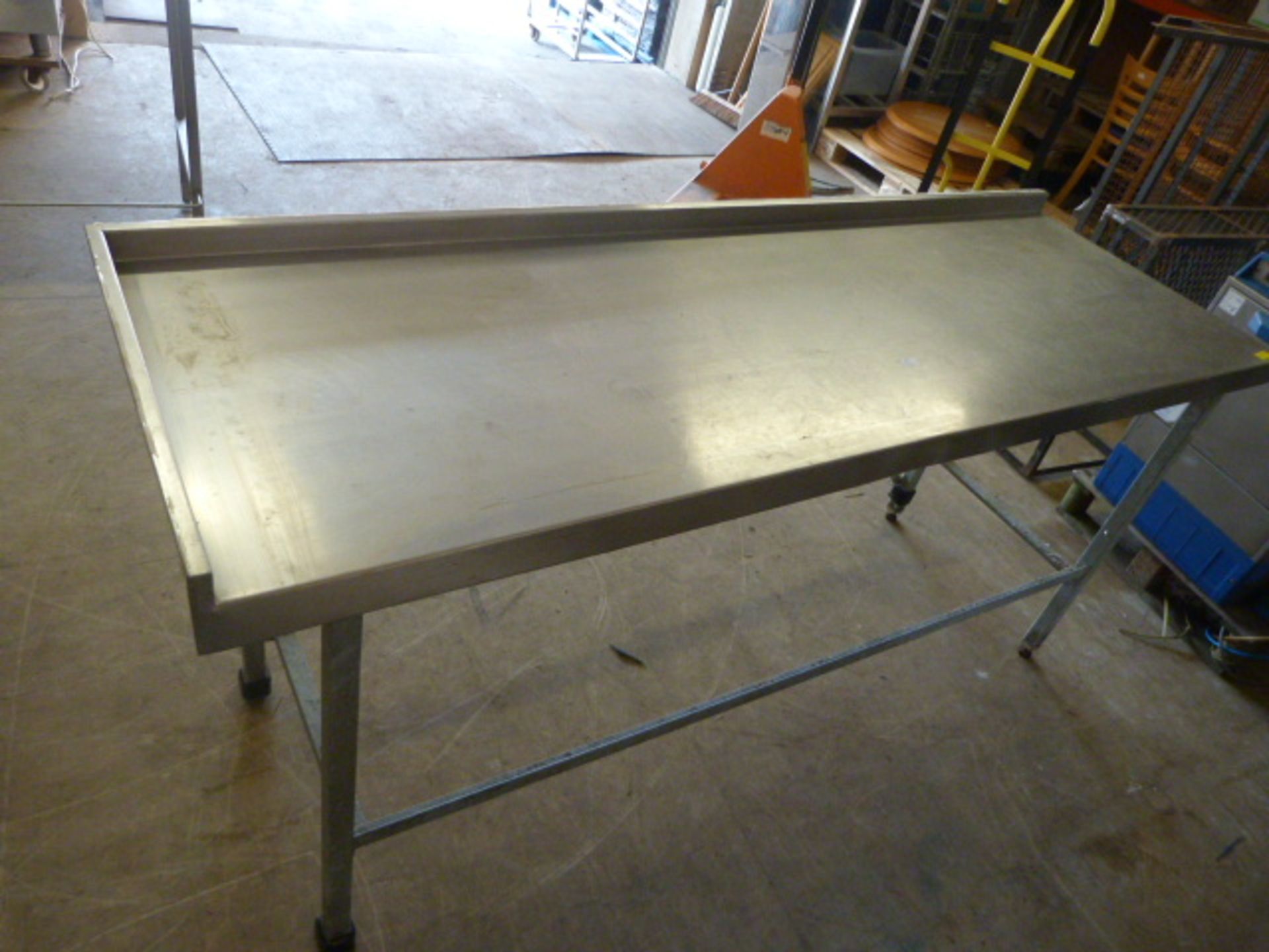 200cm Stainless Steel Table