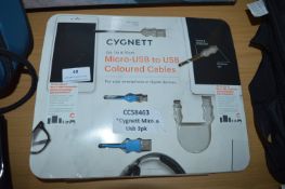 *Cygnett Micro Usb 3pk