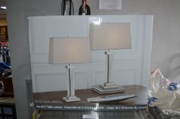 *Kate Crystal Lamp 2pk