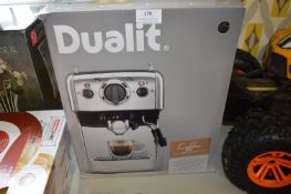 *Dualit Coffee Machine