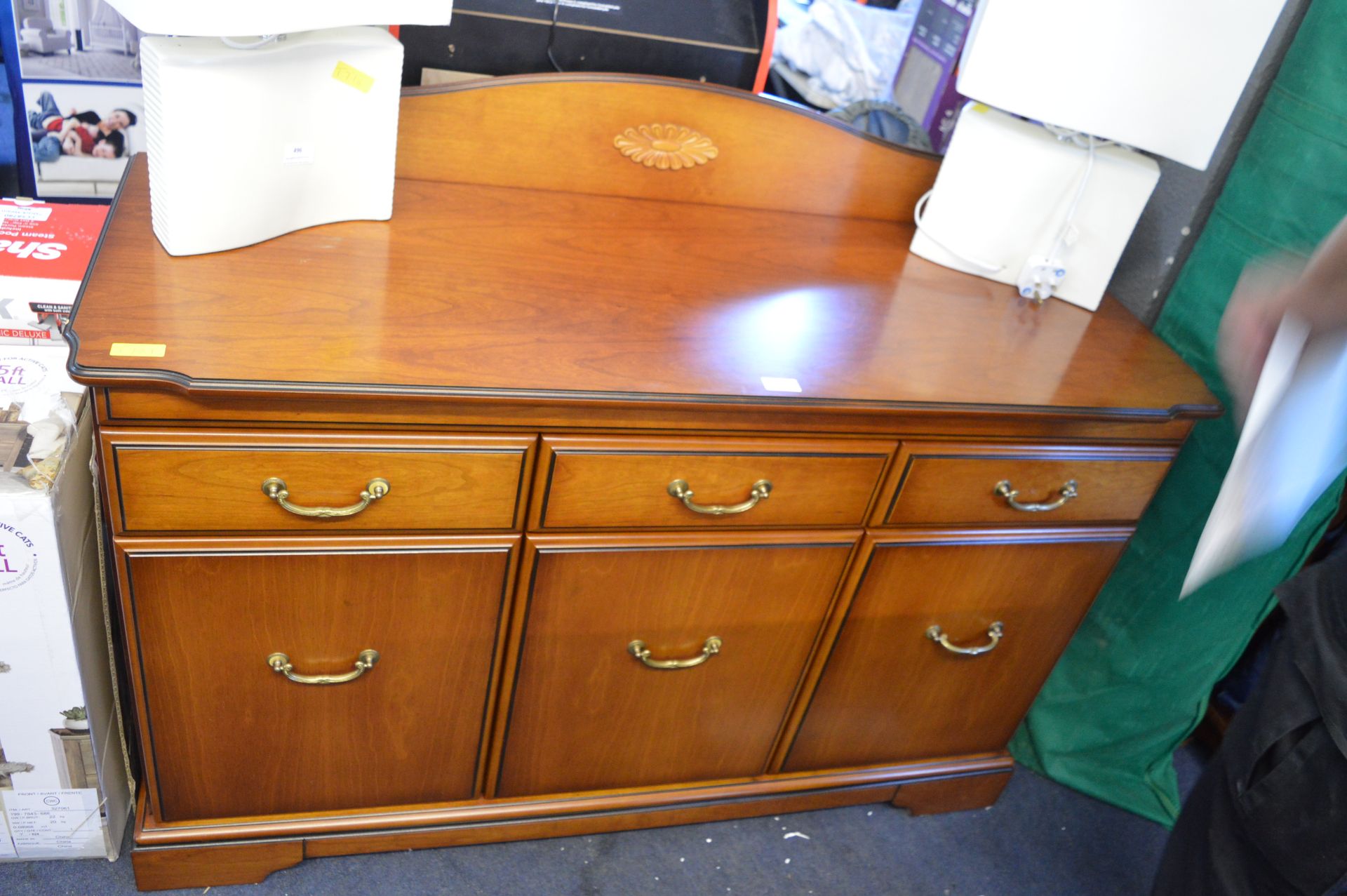 Mahogany Effect Sideboard