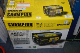 *Champion Portable Generator