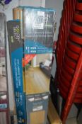 *Three packs of 6 Laminate Flooring Oak