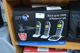 *BT Trio Premium Phone Set