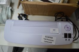 *A4 Premium Laminator