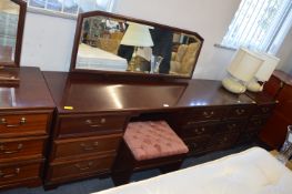 Enham Dressing Table with Stool and Mirror