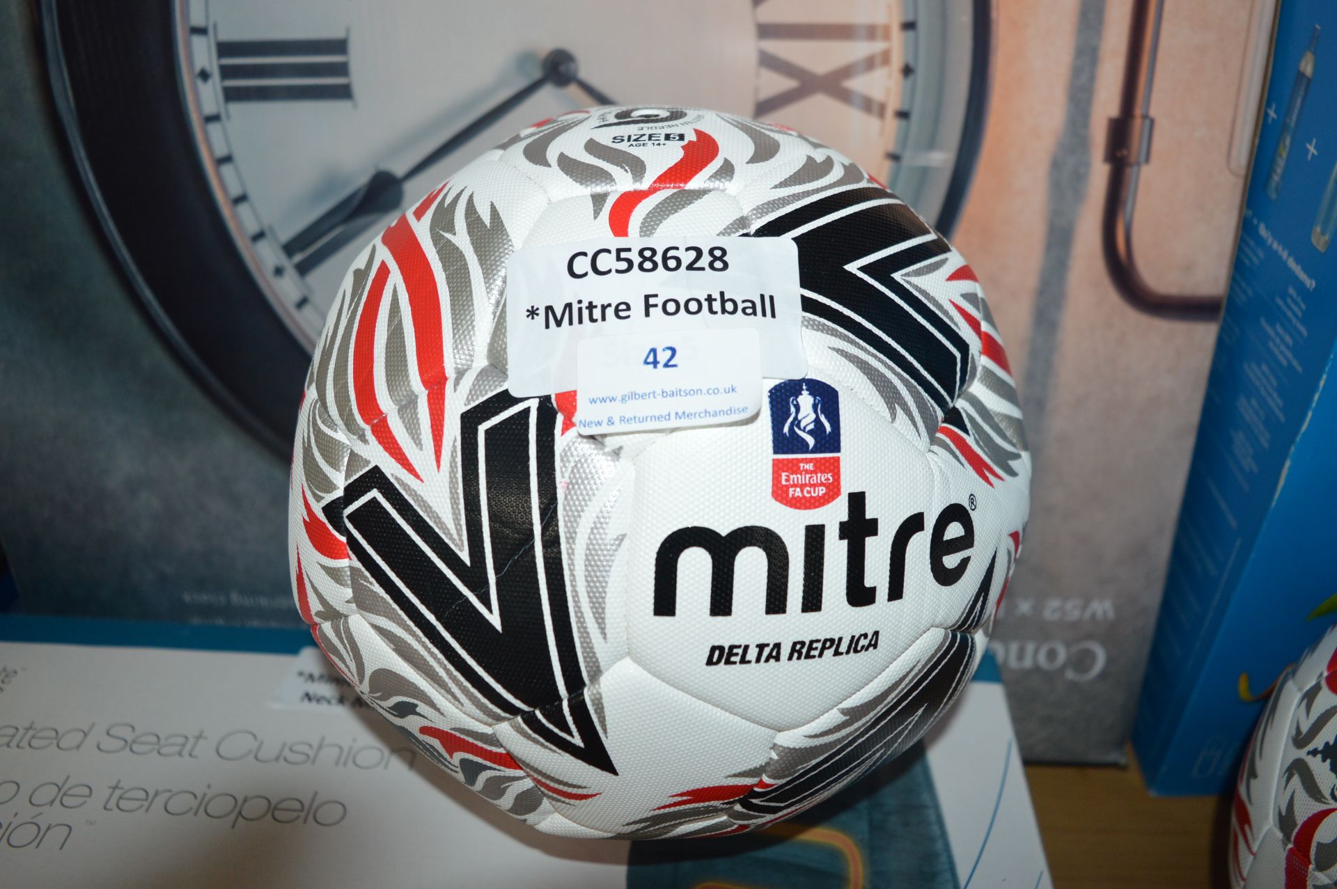 *Mitre Delta Football Size:5