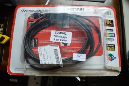 *Wire Logic 3.6m HDMI Cable