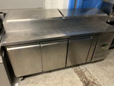 *Interlevin Refrigerated prep counter 1750W X 1030H X 700D