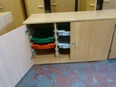 Small Cupboard Fitted for Trays 104.5x51x62cm