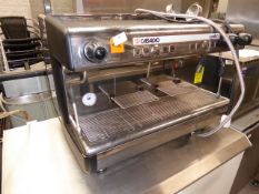 *Cimbali 2 group coffee machine Casadio Undici - Gruppo with 2 heat arms. (700Wx600Dx550H)