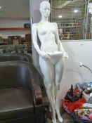 Complete Adult Mannequin with Extras