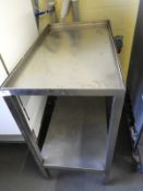 Stainless Steel Two Tier Stand