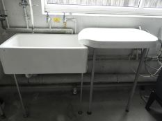 Large Belfast Sink with Drainer