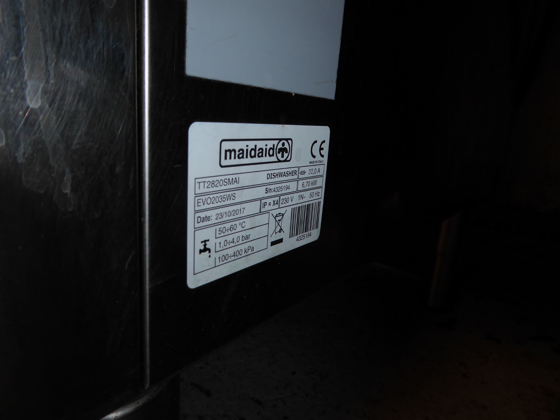 *Maidaid 2035WS pass through dishwasher - good condition, direct from national chain ( - Image 3 of 4