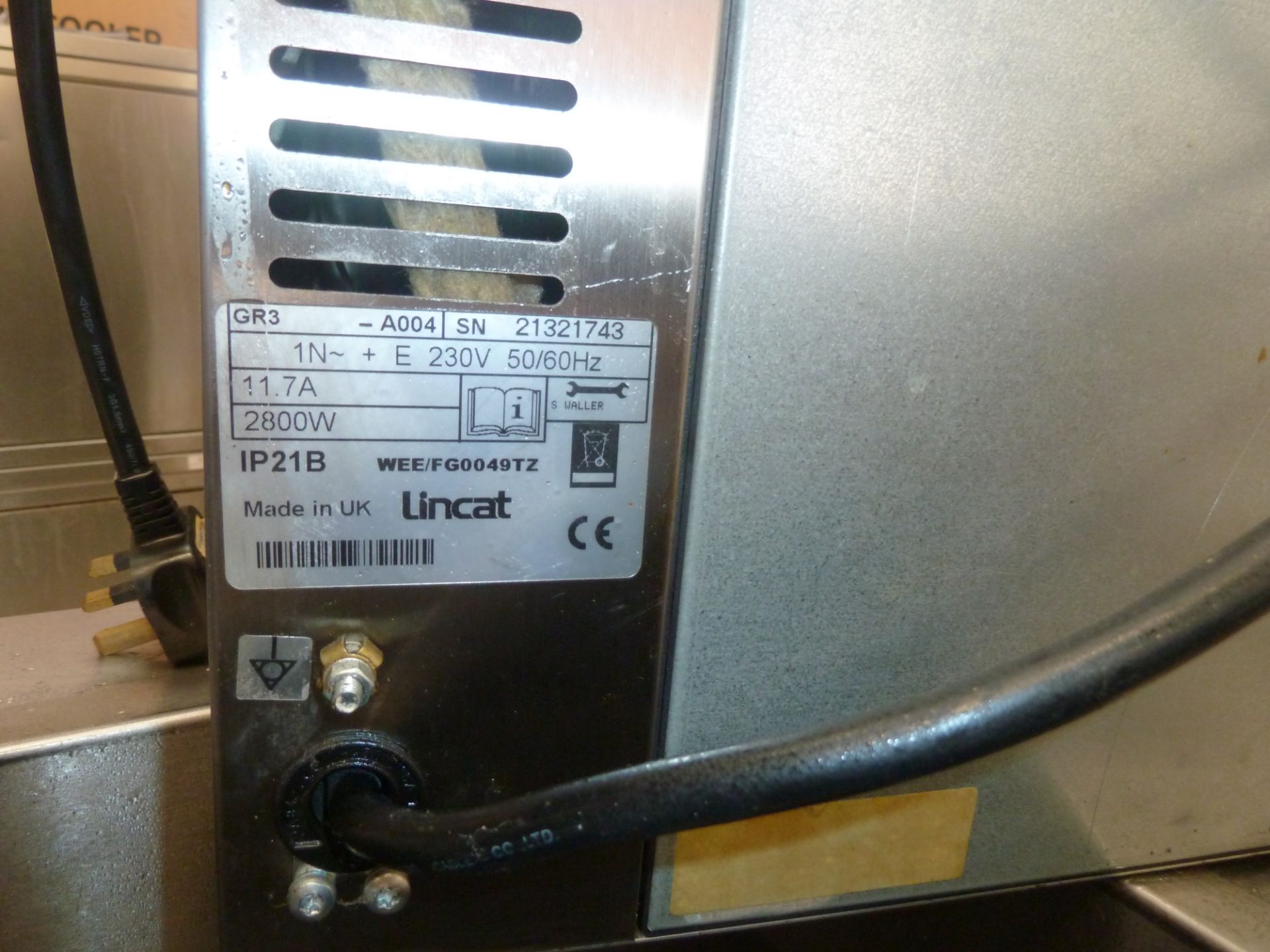 * Lincat Multigrill, working and very good condition.(600Wx320Hx480D) - Image 3 of 3