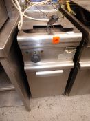 *Electrolux 3 phase single pedestal fryer - complete with basket (350Wx700x860H)