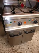 * 3 phase double basket fryer on castors - good condition direct from national chain (