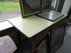 Vintage Kitchen Table with Formica Top