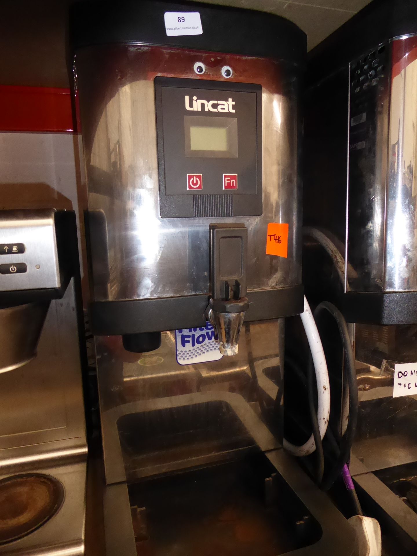 *Lincat hot water boiler - good condition direct from a national chain (280Wx470Dx650H)